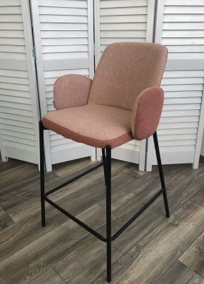 Полубарный стул NYX (H=65cm) VF109 розовый / VF110 брусничный М-City в Качканаре - kachkanar.mebel24.online | фото 5