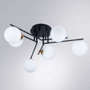 Потолочная люстра Arte Lamp Gemini A2243PL-6BK в Качканаре - kachkanar.mebel24.online | фото 2