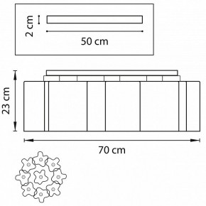 Потолочная люстра Lightstar Nubi 802097 в Качканаре - kachkanar.mebel24.online | фото 2