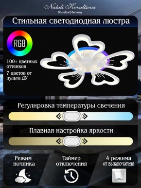 Потолочная люстра Natali Kovaltseva Hugo LED LAMPS 81133 в Качканаре - kachkanar.mebel24.online | фото 6