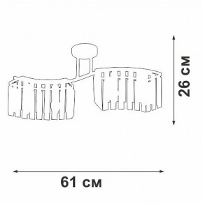 Потолочная люстра Vitaluce V5884 V5884-0/4PL в Качканаре - kachkanar.mebel24.online | фото 4