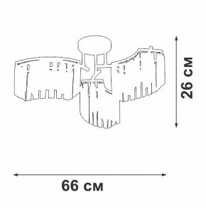 Потолочная люстра Vitaluce V5884 V5884-0/6PL в Качканаре - kachkanar.mebel24.online | фото 3