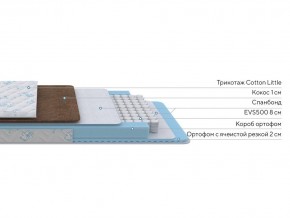 PROxSON Матрас Медвежонок (Cotton Little PROSON) 60x120 в Качканаре - kachkanar.mebel24.online | фото 2