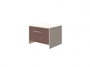 PROxSON Тумба Varna (ЛДСП Дуб Шамони+ткань Дуб Шамони светлый/Tesla Брауни) 51x40 в Качканаре - kachkanar.mebel24.online | фото