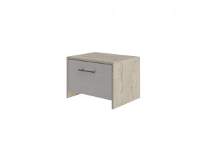 PROxSON Тумба Varna (ЛДСП+ткань Бунратти/Savana Milk (молочный)) 51x40 в Качканаре - kachkanar.mebel24.online | фото