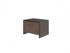 PROxSON Тумба Varna (ЛДСП+ткань Дуб Кантербери/Tesla Брауни) 51x40 в Качканаре - kachkanar.mebel24.online | фото