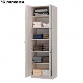 Шкаф 2-х створчатый Зарина ШК-01 (ясень белый) в Качканаре - kachkanar.mebel24.online | фото 3