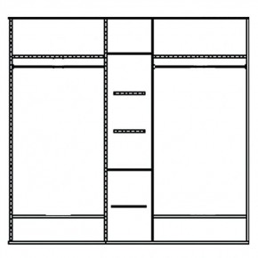 Шкаф для одежды Лика (ММ-137-01/05Б) в Качканаре - kachkanar.mebel24.online | фото 4