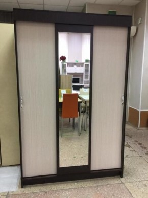 Шкаф-купе Басса ШКК 551 венге-дуб венге/дуб белфорд в Качканаре - kachkanar.mebel24.online | фото 4
