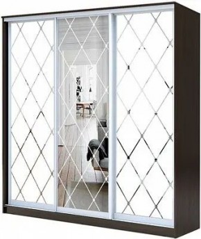 Шкаф-купе ХИТ 23-18-666 РОМБ БОЛЬШОЙ МАТОВЫЙ в Качканаре - kachkanar.mebel24.online | фото