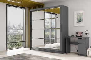 Шкаф-купе ШКП 3 МАКС (2000) Графит серый в Качканаре - kachkanar.mebel24.online | фото