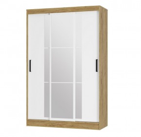 Шкаф-купе Тайм ШКК-03 (крафт/белый) в Качканаре - kachkanar.mebel24.online | фото