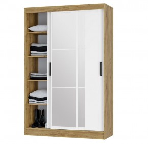 Шкаф-купе Тайм ШКК-03 (крафт/белый) в Качканаре - kachkanar.mebel24.online | фото 3