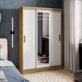 Шкаф-купе Тео ШКК-02 (крафт/белый) в Качканаре - kachkanar.mebel24.online | фото