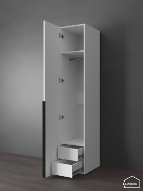 Шкаф Linnea MHR-1-3 2050х400х510 (Белый-М 11.1.2) в Качканаре - kachkanar.mebel24.online | фото 7