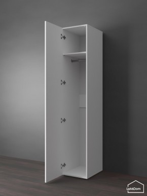 Шкаф Linnea MHR-1PO 2050х400х510 (Белый-М 11.1.1) в Качканаре - kachkanar.mebel24.online | фото 4
