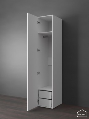 Шкаф Linnea MHR-1PO-3 2050х400х510 (Белый-М 11.1.2) в Качканаре - kachkanar.mebel24.online | фото 4