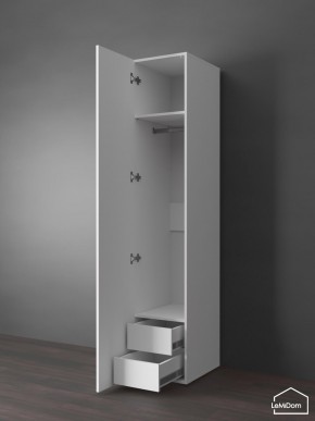 Шкаф Linnea MHR-1PO-3 2050х400х510 (Белый-М 11.1.2) в Качканаре - kachkanar.mebel24.online | фото 5