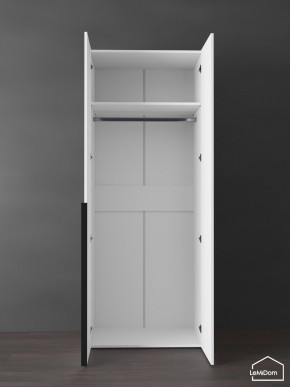 Шкаф Linnea MHR-2 2050х800х510 (Белый-М 11.1.2) в Качканаре - kachkanar.mebel24.online | фото 4