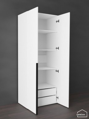 Шкаф Linnea MHR-2-4 2050х800х510 (Белый-М 11.1.2) в Качканаре - kachkanar.mebel24.online | фото 6