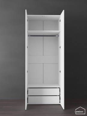 Шкаф Linnea MHR-2PO-3 2050х800х510 (Белый-М 11.1.2) в Качканаре - kachkanar.mebel24.online | фото 4
