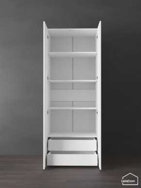 Шкаф Linnea MHR-2PO-4 2050х800х510 (Белый-М 11.1.2) в Качканаре - kachkanar.mebel24.online | фото 6
