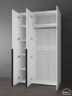 Шкаф Linnea MHR-3-1 2050х1200х510 (Белый-М 11.1.2) в Качканаре - kachkanar.mebel24.online | фото 5