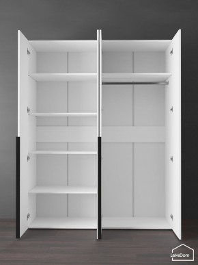 Шкаф Linnea MHR-4-1 2050х1600х510 (Белый-М 11.1.2) в Качканаре - kachkanar.mebel24.online | фото 4