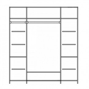 Шкаф Нинель ММ-167-01/04 в Качканаре - kachkanar.mebel24.online | фото 3