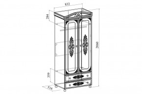 Шкаф платяной Ассоль АС-02 в Качканаре - kachkanar.mebel24.online | фото 5