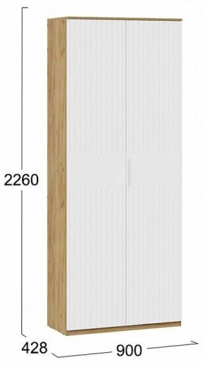 Шкаф платяной Хилтон Исп. 2 в Качканаре - kachkanar.mebel24.online | фото 5