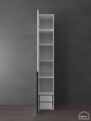 Шкаф с антресолью Linnea MHR-1A-4 2450х400х510 (Белый-М 11.1.2) в Качканаре - kachkanar.mebel24.online | фото 6