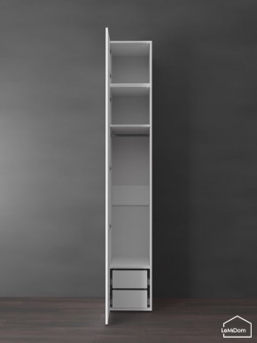 Шкаф с антресолью Linnea MHR-1POA-3 2450х400х510 (Белый-М 11.1.1) в Качканаре - kachkanar.mebel24.online | фото 5
