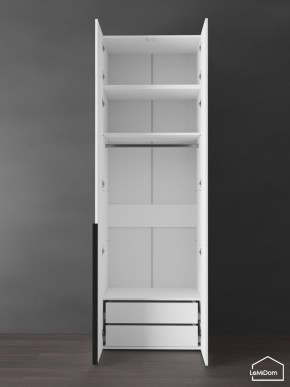Шкаф с антресолью Linnea MHR-2A-3 2450х800х510 (Белый-М 11.1.1) в Качканаре - kachkanar.mebel24.online | фото 6