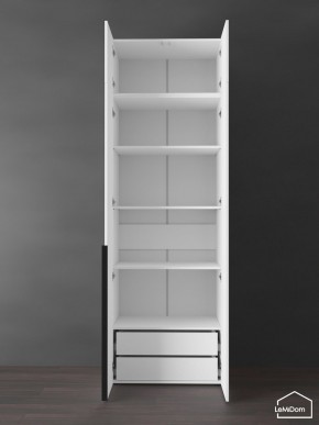Шкаф с антресолью Linnea MHR-2A-4 2450х800х510 (Белый-М 11.1.2) в Качканаре - kachkanar.mebel24.online | фото 6