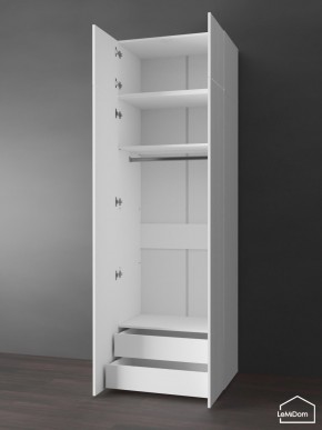 Шкаф с антресолью Linnea MHR-2POA-3 2450х800х510 (Белый-М 11.1.1) в Качканаре - kachkanar.mebel24.online | фото 6