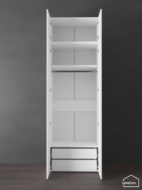 Шкаф с антресолью Linnea MHR-2POA-3 2450х800х510 (Белый-М 11.1.2) в Качканаре - kachkanar.mebel24.online | фото 5