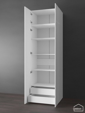 Шкаф с антресолью Linnea MHR-2POA-4 2450х800х510 (Белый-М 11.1.1) в Качканаре - kachkanar.mebel24.online | фото 5