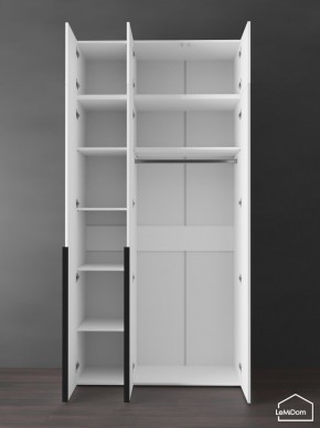 Шкаф с антресолью Linnea MHR-3A-1 2450х1200х510 (Белый-М 11.1.1) в Качканаре - kachkanar.mebel24.online | фото 5