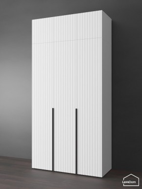 Шкаф с антресолью Linnea MHR-3A-1 2450х1200х510 (Белый-М 11.1.2) в Качканаре - kachkanar.mebel24.online | фото 1
