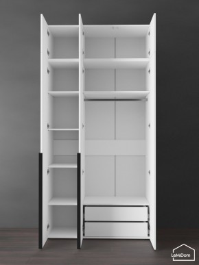 Шкаф с антресолью Linnea MHR-3A-2 2450х1200х510 (Белый-М 11.1.1) в Качканаре - kachkanar.mebel24.online | фото 6