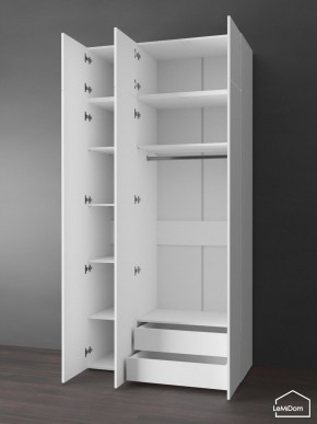 Шкаф с антресолью Linnea MHR-3POA-2 2450х1200х510 (Белый-М 11.1.1) в Качканаре - kachkanar.mebel24.online | фото 5
