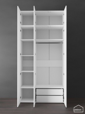 Шкаф с антресолью Linnea MHR-3POA-2 2450х1200х510 (Белый-М 11.1.1) в Качканаре - kachkanar.mebel24.online | фото 6
