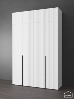 Шкаф с антресолью Linnea MHR-4A-2 2450х1600х510 (Белый-М 11.1.2) в Качканаре - kachkanar.mebel24.online | фото