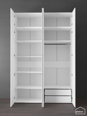 Шкаф с антресолью Linnea MHR-4POA-2 2450х1600х510 (Белый-М 11.1.1) в Качканаре - kachkanar.mebel24.online | фото 5