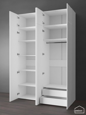 Шкаф с антресолью Linnea MHR-4POA-2 2450х1600х510 (Белый-М 11.1.1) в Качканаре - kachkanar.mebel24.online | фото 6