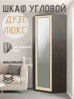 Шкаф угловой Дуэт Люкс с зеркалом в Качканаре - kachkanar.mebel24.online | фото 5