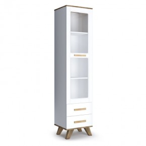 Шкаф-витрина 450 Вега Скандинавия в Качканаре - kachkanar.mebel24.online | фото 1