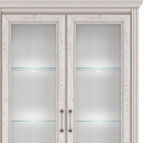 Шкаф-витрина Стилиус с подсветкой B169-REG2W2S в Качканаре - kachkanar.mebel24.online | фото 2