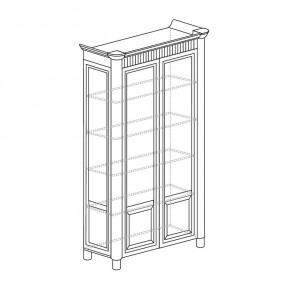СКАРЛЕТ Гостиная (модульная) Ясень белый в Качканаре - kachkanar.mebel24.online | фото 3